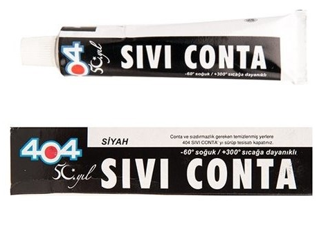 SIVI CONTA SİYAH 404 45GR