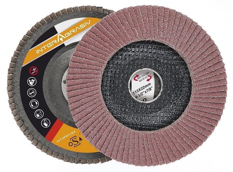 FLAP DİSK ZIMPARA 115*22 MM 80 KUM