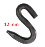 ZİNCİR S KANCA 12MM