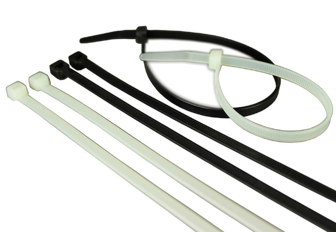 BEYAZ PLASTİK KABLO CIRT KELEPÇE 4,5*370MM
