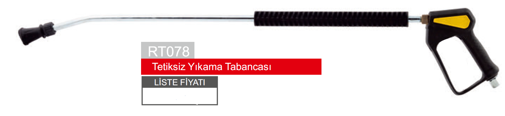 TETİKSİZ YIKAMA TABANCA